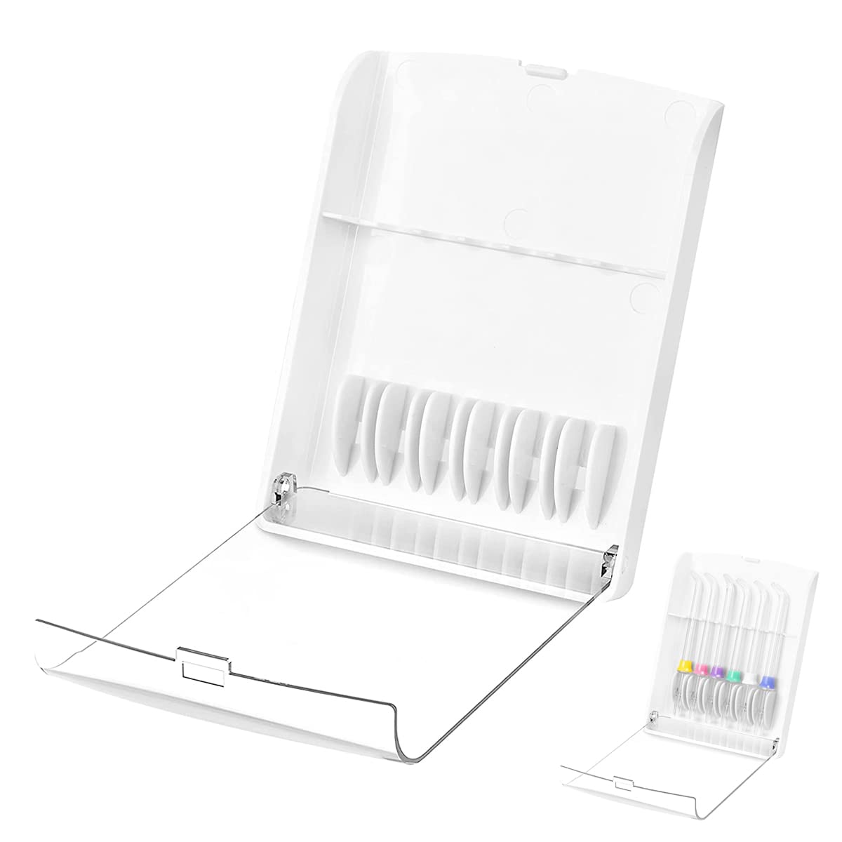HANNEA Storage Case for Waterpik Replacement Tips, Convenient Hygienic Sturdy Storage Case (No Tips Included) HANNEA Storage Case for Waterpik Replacement Tips, Convenient Hygienic Sturdy Storage Case (No Tips Included)
